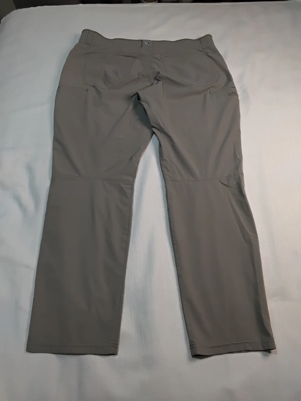 Kuhl Deceptr Men's Chino-Style Pants in Taupe Gray Sz 38x32 Outdoor Hiking Nylon